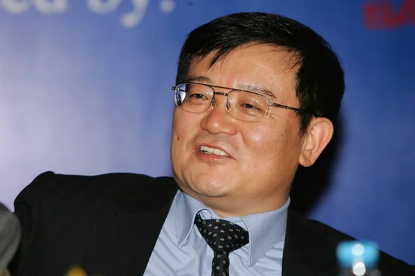 Lejiang Ordförande Baosteel Ses Ett Forum Shanghai Kina December 2009 — Stockfoto