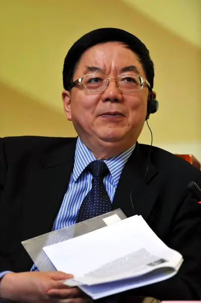 Jiange Vice Ordförande Centrala Huijin Investment Ltd Och Ordförande För — Stockfoto