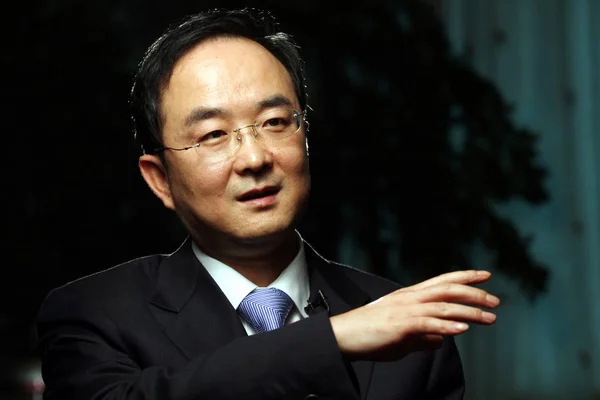 Conghui Vice President Geely Holding Group General Manager Zhejiang Geely — Stock Photo, Image