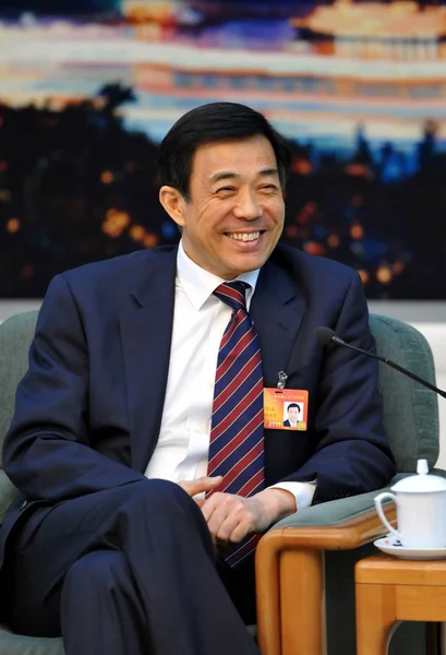 Xilai Secretaris Van Chongqing Gemeentelijk Comité Van Communistische Partij Van — Stockfoto