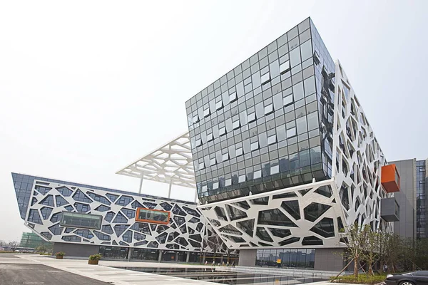 Hangzhou Alibaba Com Genel Merkezinin Görünümü Doğu Chinas Zhejiang Eyaleti — Stok fotoğraf