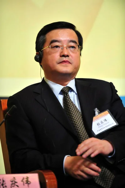 Zhang Qingwei Předseda Komerčních Aircraft Corp Číny Vidět China Development — Stock fotografie
