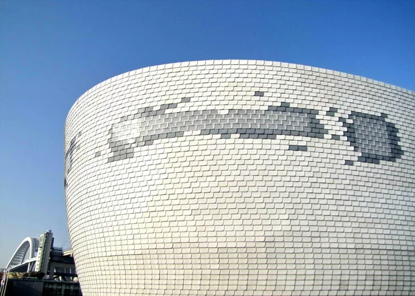 2010年3月19日 上海万博会場のフィンランドパビリオンの眺め — ストック写真