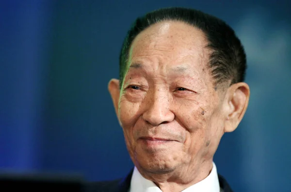 Científico Chino Yuan Longping Conocido Como Padre Del Arroz Híbrido — Foto de Stock