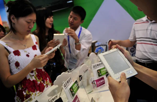 Čínští Návštěvníci Při Výstavě 2010 Provincii Šenzhen Jižní Chinas Guangdong — Stock fotografie