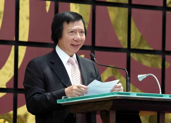Kwok Ping Kwong Başkan Yardımcısı Sun Hung Kai Özellikleri Yönetim — Stok fotoğraf