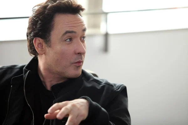 Actor John Cusack Seen Press Conference His New Movie Shanghai — Stock Photo, Image