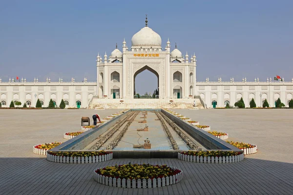 Blick Auf Den Hui Kulturpark Yinchuan Autonome Region Ningxia Hui — Stockfoto