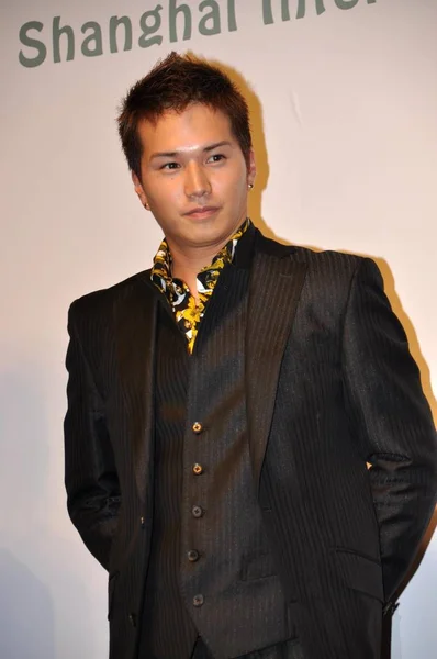 Japanese Actor Hayato Ichihara Seen Event Session Shanghai Film Festival — Stock Photo, Image