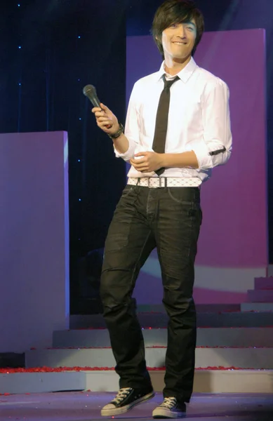 Actor Chino Posa Durante Una Ceremonia Entrega Premios Drama Televisivo —  Fotos de Stock