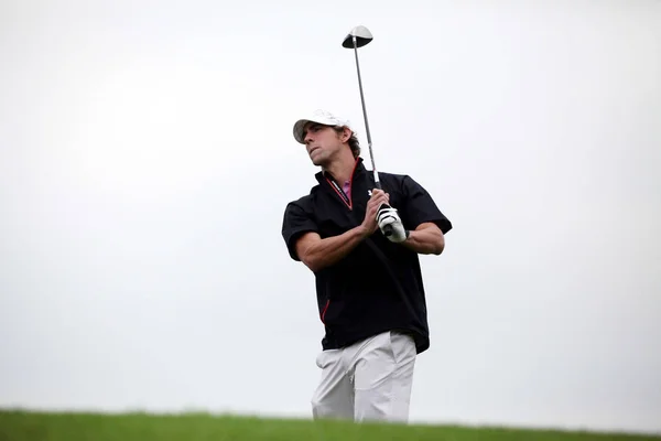 Swimmer Michael Phelps Plays Shot First Day Mission Hills Star — Stock Photo, Image