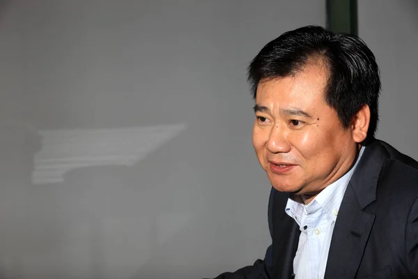 Zhang Jindong Předseda Suning Zařízení Řetězec Úložiště Group Ltd Vidět — Stock fotografie