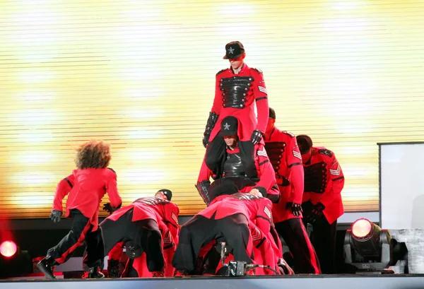 Diversiteit Winnaar Van Groot Brittannië Kreeg Talent 2010 Presteert Tijdens — Stockfoto