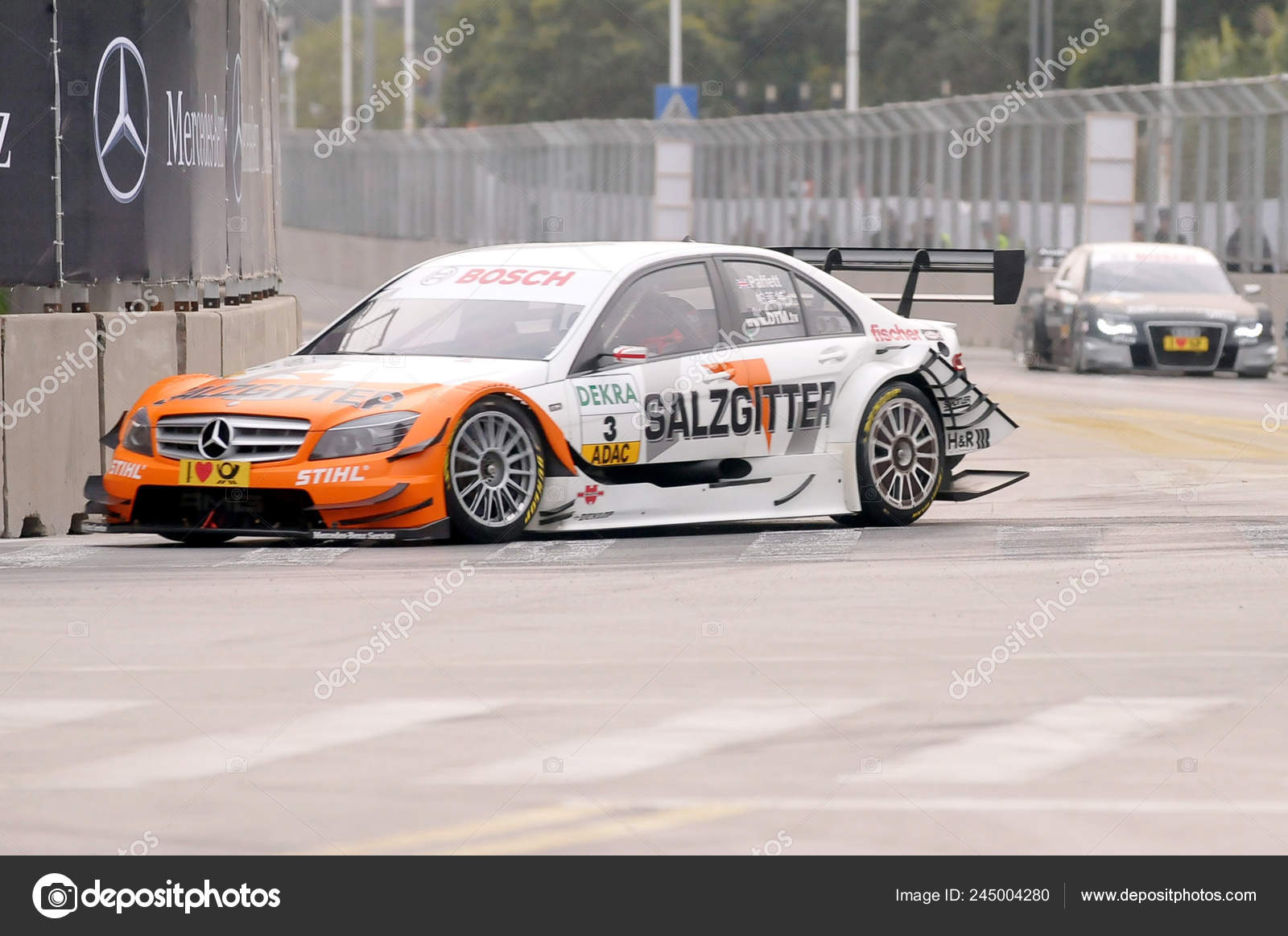 British Racer Gary Paffett Front Salzgitter Amg Mercedes Other Racers Stock Editorial Photo C Chinaimages 245004280