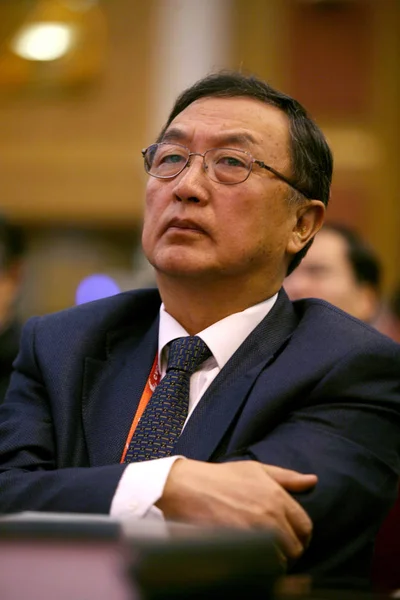 Liu Chuanzhi Fundador Lenovo Presidente Legend Holdings Ltd Diretor Não — Fotografia de Stock