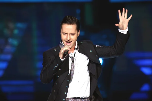 Cantante Russo Vitas Esibisce Nanning International Folk Song Arts Festival — Foto Stock