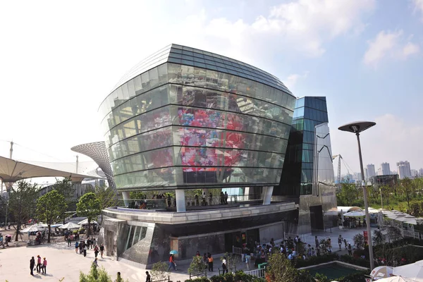 Beskåda Den Taiwan Paviljongen Expo Parkerar Shanghai Kina September 2010 — Stockfoto