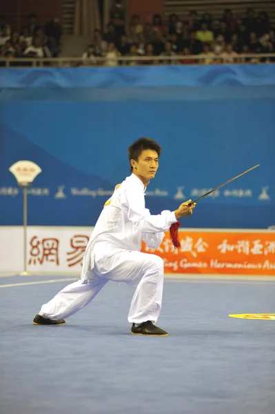 Chinas Yanan Tritt Bei Den Asiatischen Spielen Guangzhou Provinz Guangdong — Stockfoto
