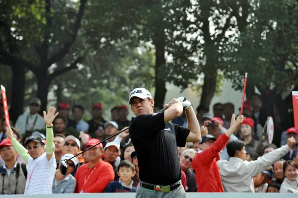Golfista Sul Africano Ernie Els Desiste Durante Rodada Final Torneio — Fotografia de Stock