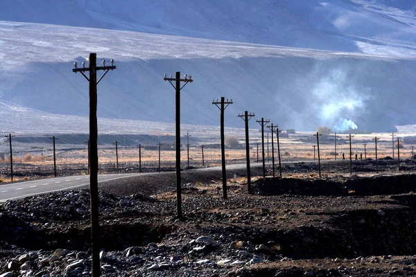 Kuzeybatı Çin Sincan Uygur Özerk Bölgesi Nde Taşkurgan Tajik Özerk — Stok fotoğraf