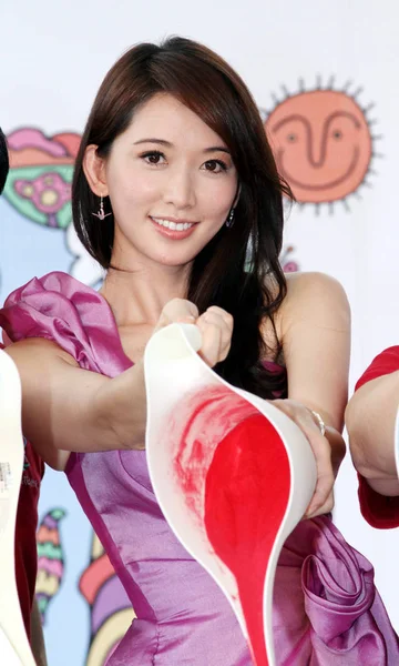 Taiwanese Model Actress Lin Chi Ling Seen Ceremony 2010 Taipei — Stock Photo, Image