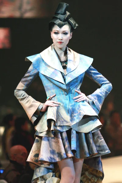 Elkadrey Modeshow Tijdens China Fashion Week Lente Zomer 2011 Beijing — Stockfoto