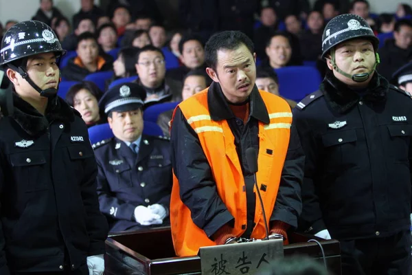 Xiong Zhenlin Anni Assassino Massa Che Aveva Ucciso Persone Durante — Foto Stock