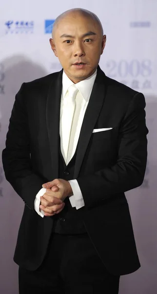 Hong Kong Actor Dicky Cheung Poses Event Beijing China February — Stock Photo, Image