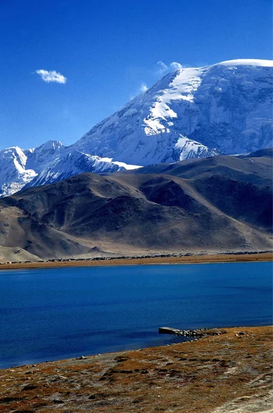 Paisagem Planalto Altas Montanhas Tashkurgan Tajik Condado Autônomo Noroeste Chinas — Fotografia de Stock