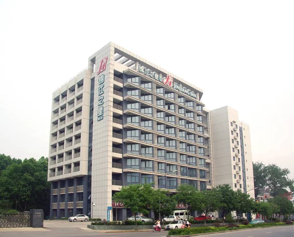 2010年6月16日 中国东部江苏省南京市锦江国际酒店锦江酒店分店 — 图库照片