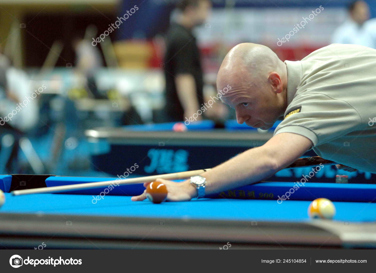 Ralf Souquet Germany Plays Shot Yukio Akakariyama Japan Unseen