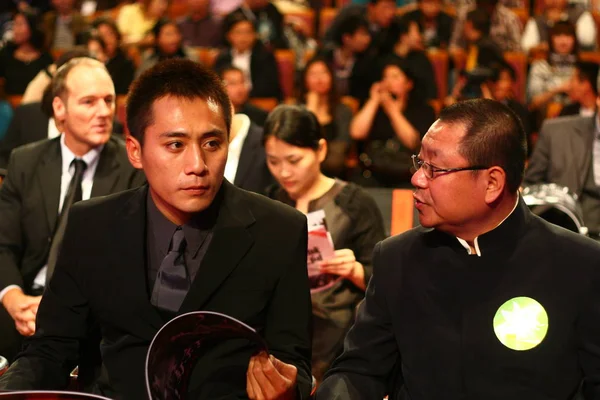 Kínai Színész Liu Kínai Színész Rajongó Wei Láthatók Alatt Premierje — Stock Fotó