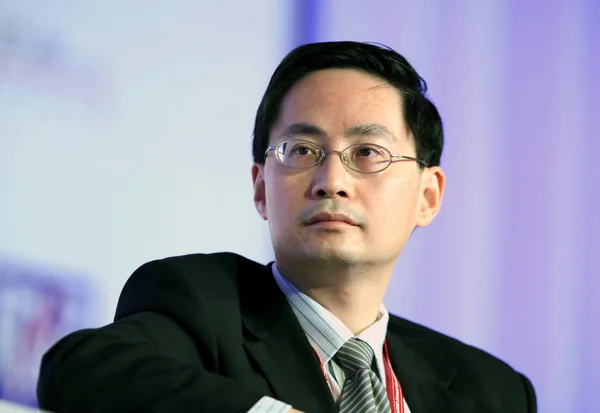 Jun Economista Jefe Para Gran China Del Deutsche Bank Conferencia —  Fotos de Stock