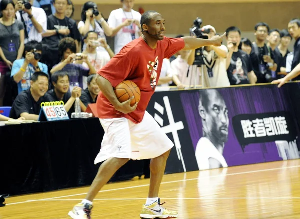 Kobe Bryant Joueur Basket Ball Nba Des Lakers Los Angeles — Photo