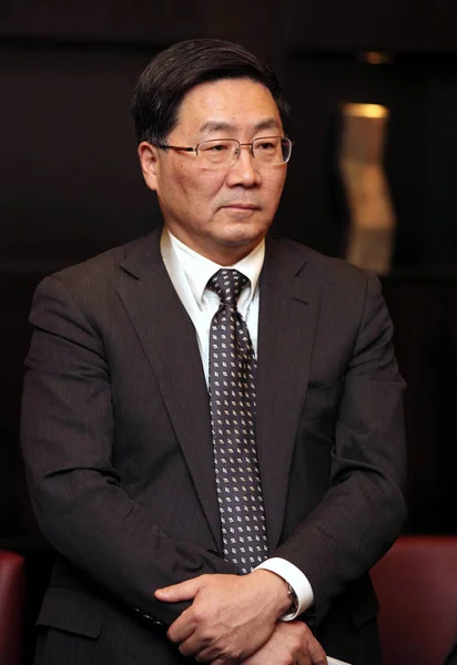 Wang Dazong General Manager För Beijing Automotive Industry Holding Ses — Stockfoto