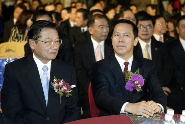 Liu Shaoyong President China Eastern Airlines Chiang Pin Kung Chairman — Stock Photo, Image