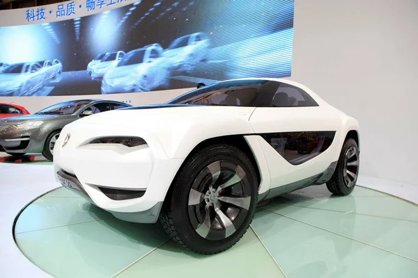 Concepto Chana E301 Exhibición 13ª Exposición Internacional Industria Automotriz Shanghai —  Fotos de Stock