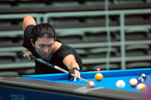 Jeanette Lee Der Vereinigten Staaten Spielt Ersten Tag Der World — Stockfoto