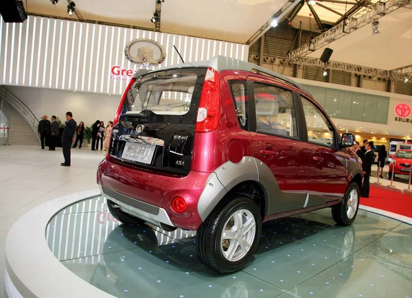 Una Grande Muraglia Hover Visto Mostra Presso Shanghai International Automobile — Foto Stock