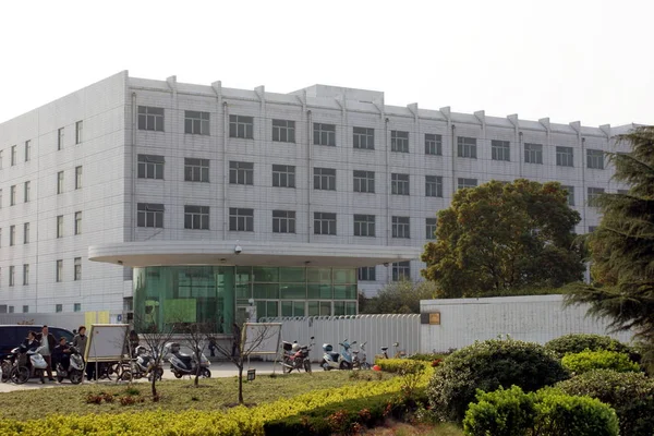 View Nike Shoe Plant Taicang East Chinas Jiangsu Province Thursday — Stock Photo, Image