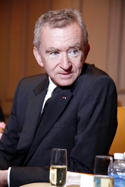 Bernard Arnault För Moet Hennessy Louis Vuitton Mhlv Ses Vid — Stockfoto
