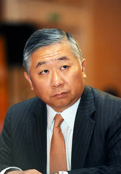 Jonathan Zhu Zhu Jia Director Gerente Bain Capital Visto Durante —  Fotos de Stock