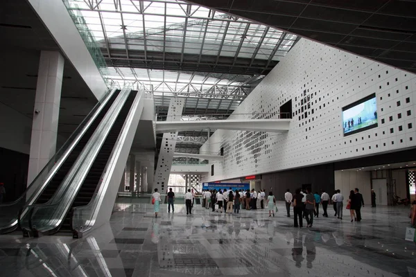 Interieur Van Het Thema Paviljoen Voor Wereldtentoonstelling Shanghai 2010 Shanghai — Stockfoto