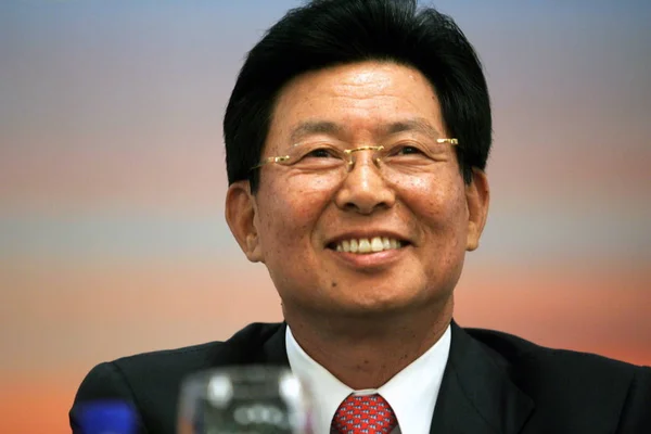 Wei Jiafu Prezident Generální Ředitel Pro Námořní Dopravu Group Company — Stock fotografie