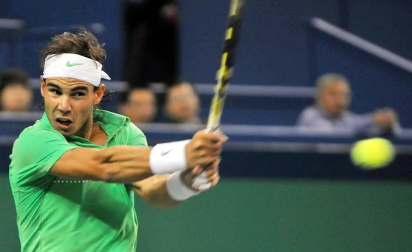Rafael Nadal Aus Spanien Tritt Gegen Tommy Robredo Aus Spanien — Stockfoto