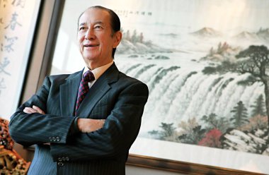 Stanley Ho Hung-sun, Chairman of the Shun Tak Group, Director of Shun Tak Shipping Co., Ltd., and Chairman of iAsia Technology Limited clipart