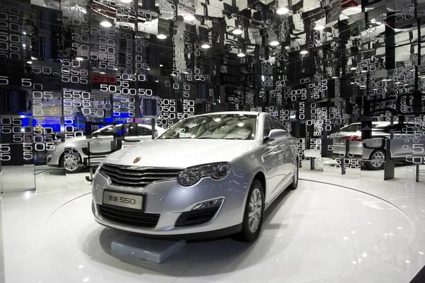 Pemandangan Roewe 550 Dari Saic Selama Auto China 2008 Mobil — Stok Foto