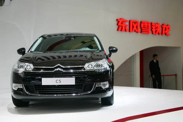 Citroen Exhibición 13ª Exposición Internacional Industria Automotriz Shanghai Conocida Como — Foto de Stock