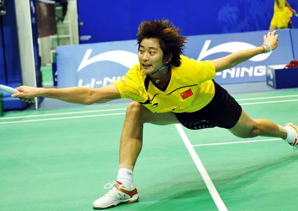 Chinas Wang Lin Changzhou City 2009 Çin Masters Bwf Süper — Stok fotoğraf