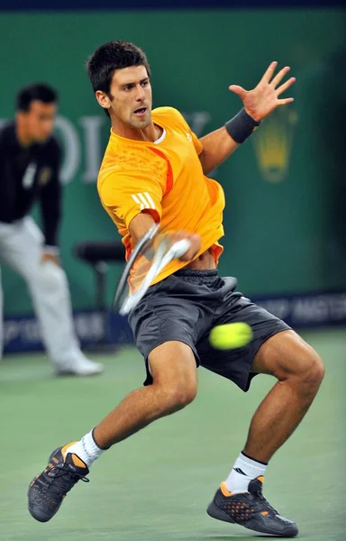 Novak Djokovic Aus Serbien Revanchierte Sich Der Dritten Runde Des — Stockfoto